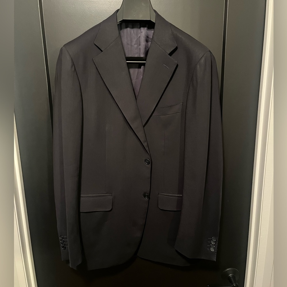 Canali Navy Blazer 48R